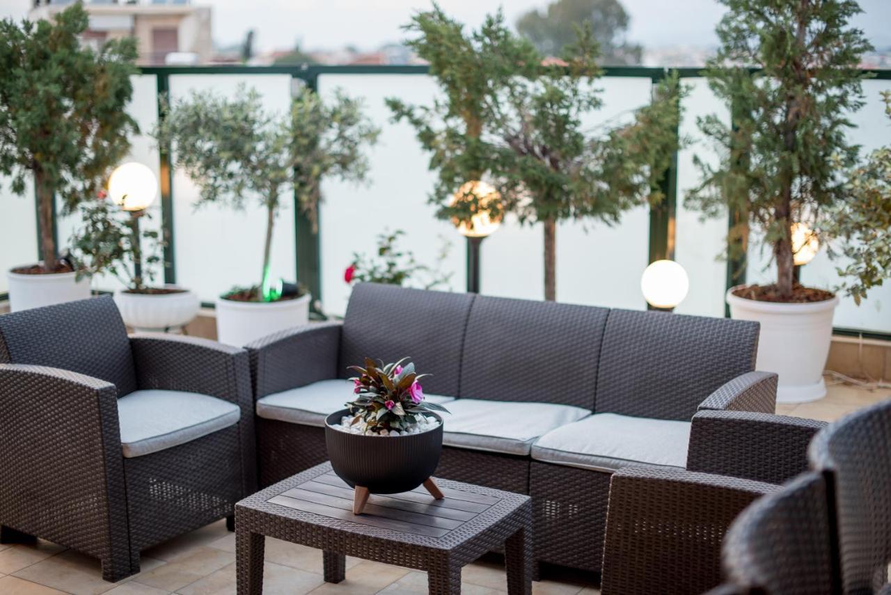 Ferienwohnung Luxury Penthouse With Private Pool Preveza Exterior foto